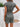 Perfee Striped Notched Tie Waist Romper - La Dolce Fiona