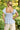 Davi & Dani Plaid Puff Sleeves Ruffled Smocked Blouse - La Dolce Fiona