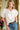 And The Why Plain Satin Puff Shirring V Neck Blouse Top - La Dolce Fiona