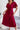 Pleated Flutter Sleeve Belted Dress - La Dolce Fiona