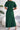 Pleated Flutter Sleeve Belted Dress - La Dolce Fiona