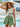 Printed Grecian Neck Top and Shorts Set - La Dolce Fiona
