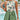Printed Grecian Neck Top and Shorts Set - La Dolce Fiona