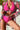 Printed Halter Neck Three - Piece Swim Set - La Dolce Fiona