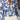 Printed Notched Long Sleeves Blouse - La Dolce Fiona
