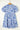 Printed Notched Puff Sleeve Dress - La Dolce Fiona