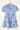 Printed Notched Puff Sleeve Dress - La Dolce Fiona