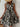 Printed Notched Sleeveless Mini Dress - La Dolce Fiona
