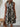 Printed Notched Sleeveless Mini Dress - La Dolce Fiona