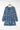 Printed Tie Neck Long Sleeve Dress - La Dolce Fiona
