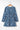 Printed Tie Neck Long Sleeve Dress - La Dolce Fiona