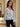 Printed V - Neck Balloon Sleeve Peplum Blouse - La Dolce Fiona