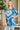 BOMBOM Printed Relaxed V - Neck Tunic Top - La Dolce Fiona