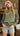 Aemi+Co Ribbed Hem Side Slit Round Neck Sweater - La Dolce Fiona