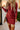 Ribbed Mock Neck Long Sleeve Mini Dress - La Dolce Fiona