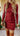 Ribbed Mock Neck Long Sleeve Mini Dress - La Dolce Fiona