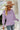 Ribbed Round Neck Lantern Sleeve Sweater - La Dolce Fiona
