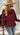 Ribbed Round Neck Lantern Sleeve Sweater - La Dolce Fiona