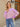 Round Neck Striped Lantern Sleeve Sweater - La Dolce Fiona