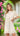 ADORA Ruffled Eyelet Round Neck Dress - La Dolce Fiona