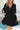 Ruffled Smocked Waist V - Neck Cover - Up - La Dolce Fiona