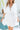 Ruffled Smocked Waist V - Neck Cover - Up - La Dolce Fiona