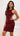 Sequin Cutout Sleeveless Dress - La Dolce Fiona