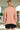 Side Slit Notched Drop Shoulder Sweater - La Dolce Fiona