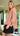 Side Slit Notched Drop Shoulder Sweater - La Dolce Fiona