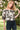 And The Why Smocked Off - Shoulder Floral Printed Top - La Dolce Fiona