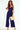 Smocked Spaghetti Strap Wide Leg Jumpsuit - La Dolce Fiona