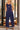 Smocked Spaghetti Strap Wide Leg Jumpsuit - La Dolce Fiona