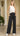 Mittoshop Stretch Banded Waist Wide Leg Pants with Pockets - La Dolce Fiona