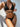 Textured Halter Neck Tie Side Bikini Set - La Dolce Fiona