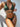 Textured Halter Neck Tie Side Bikini Set - La Dolce Fiona