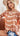 BiBi Tie Dye French Terry T-Shirt With Side Slits - La Dolce Fiona