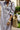 Tied Button Up Three - Quarter Sleeve Dress - La Dolce Fiona