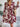 Tied Ruffled Printed Long Sleeve Dress - La Dolce Fiona