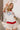 BiBi USA Metallic Letter Color Block Knit Top - La Dolce Fiona
