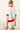BiBi USA Metallic Letter Color Block Knit Top - La Dolce Fiona
