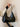 Vegan Leather Moon Shape Shoulder Bag
