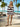 Wavy Striped Tied Front Long Sleeve Cover - Up Dress - La Dolce Fiona